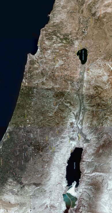 CATastrophes NATurelles .net - Fortes et inondations dans plusieurs régions de l&#39;état d&#39;Israël